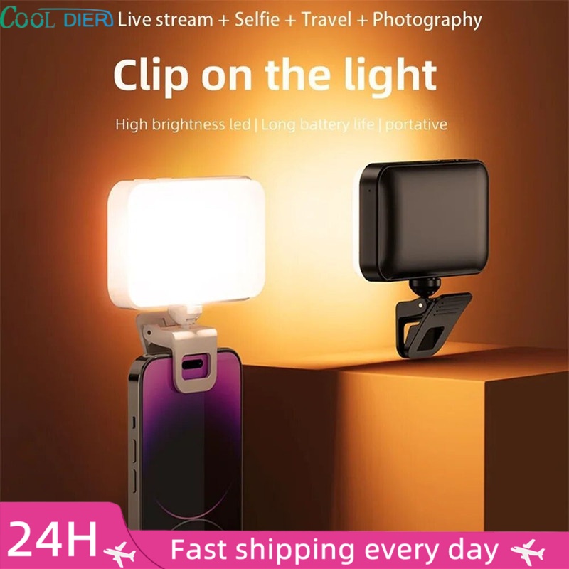 Photography Mobile Lighting - COOL DIER Cep LED Selfie Işığı