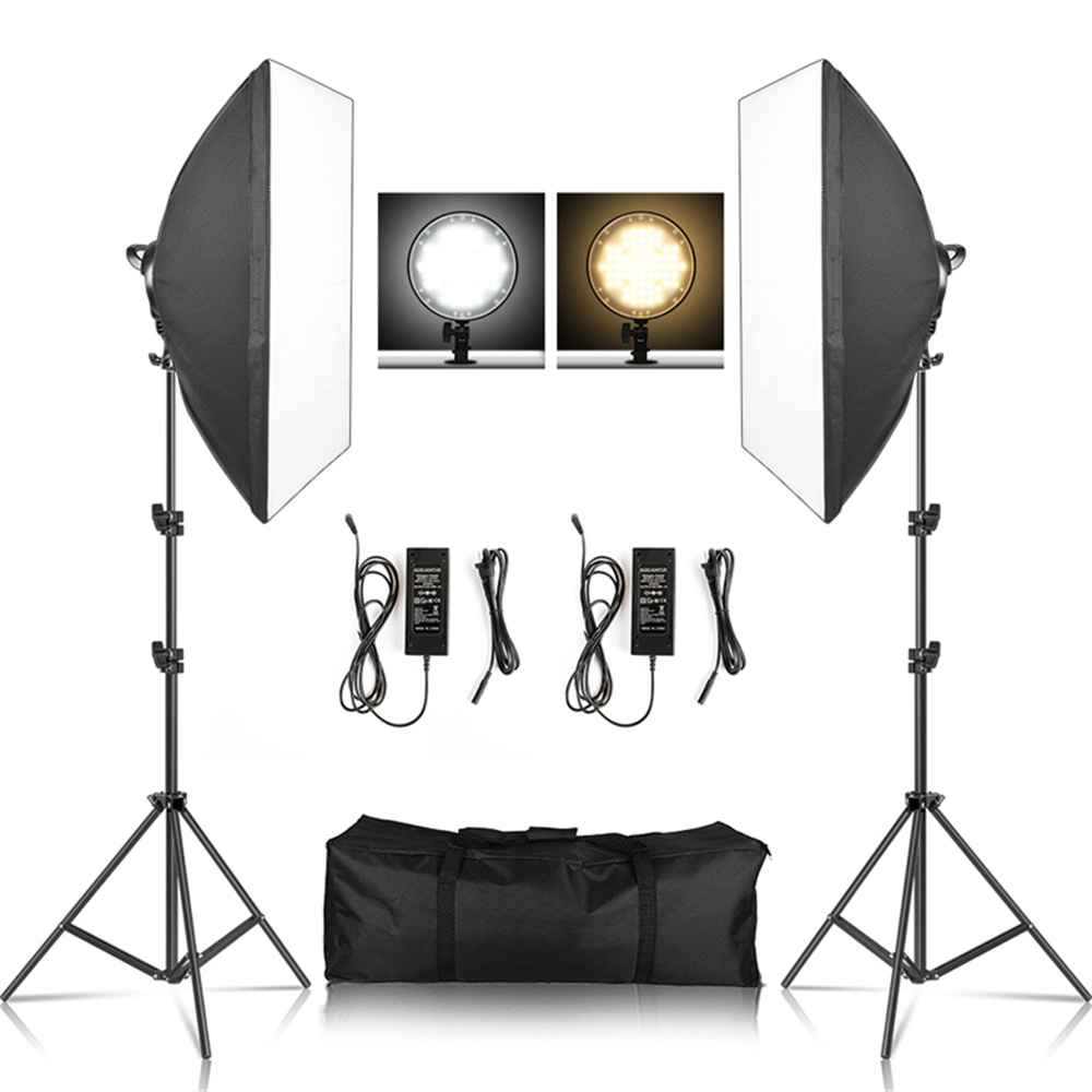 Photography Lighting Meter - Softbox Işık Fotoğraf Kiti Fotoğraf 2