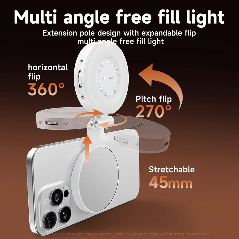 Magsafe Telefon için LED Selfi - Photography Lighting Handheld incelemesi ve fiyatı