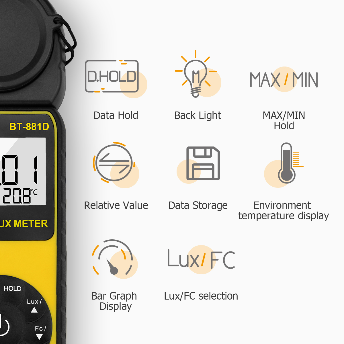 Dijital Lüks Metre 400.000 Lux - Photography Lighting Meter incelemesi ve fiyatı
