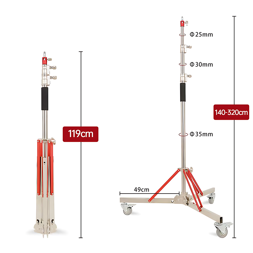 Ağır Hizmet Tipi Tekerlekli Iş - Photography Lighting Meter incelemesi ve fiyatı