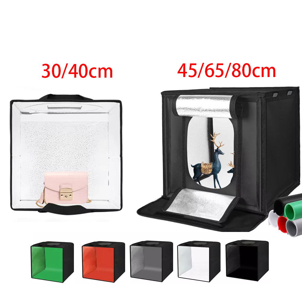 30/40/45 65 80 cm Fotoğraf Çad - Photography Lighting Kit Portable incelemesi ve fiyatı