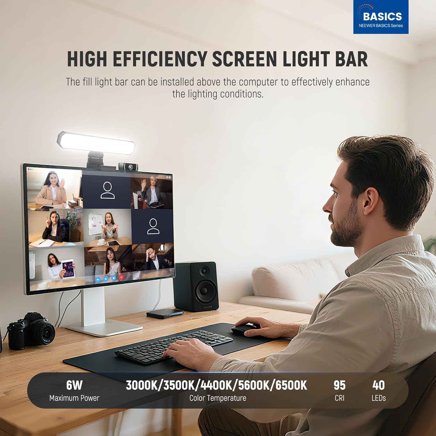 NEEWER Basics 6W Monitör Işık  - Photography Lighting Description incelemesi ve fiyatı