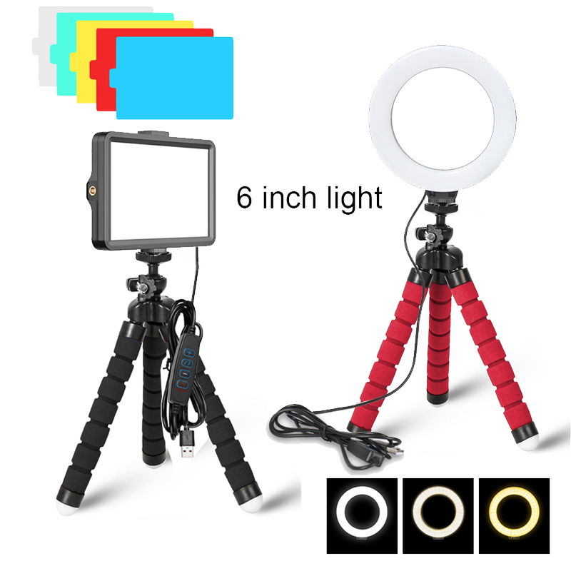 16CM dim halka ışık Led Selfie - Photography Mobile Lighting incelemesi ve fiyatı