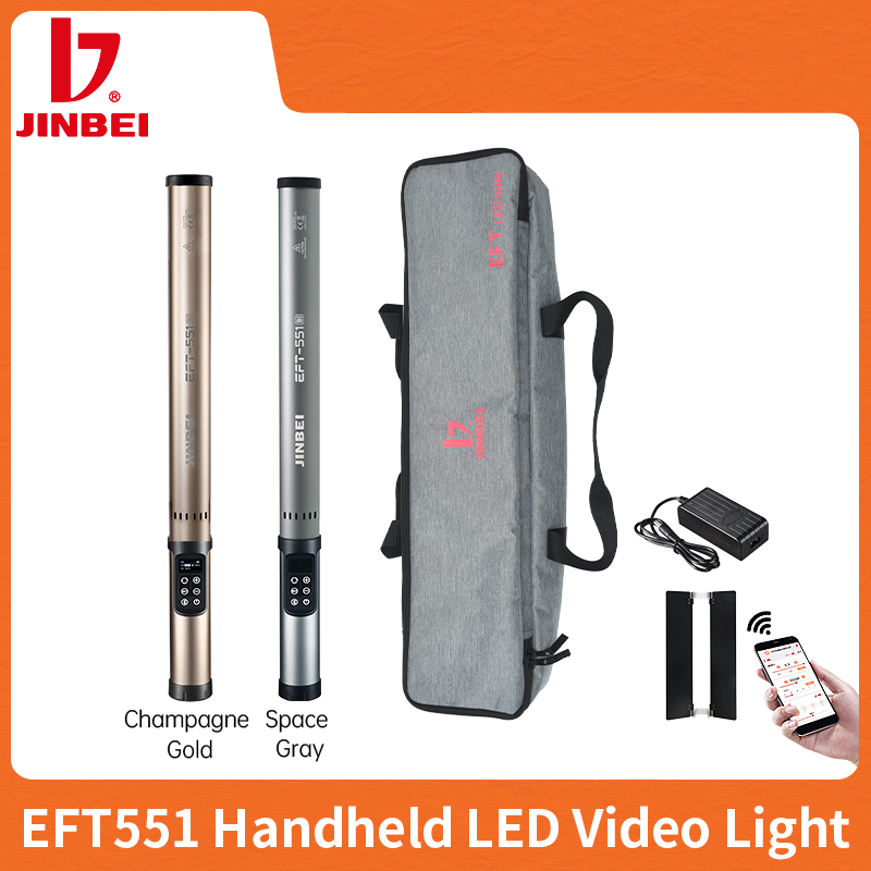 JINBEI EFT551 2700k-7500k İki  - Photography Lighting Handheld incelemesi ve fiyatı